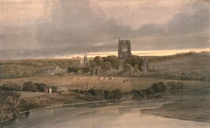 Kirkstall Abbey, Yorkshire - Abend